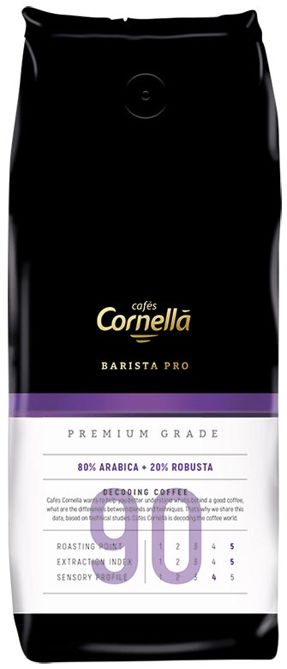 CORNELLA Kawa ziarnista Cornella Barista PRO Premium Grade 90 1kg 4176-uniw