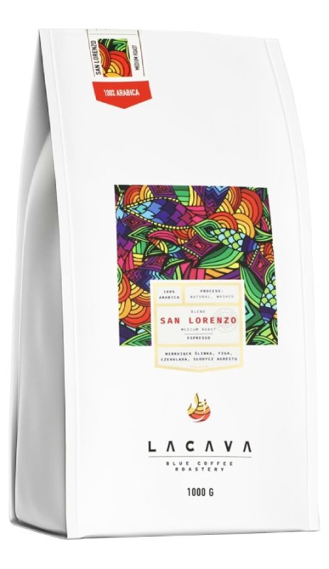 LACAVA SPECIALTY COFFEE ROASTERY Kawa ziarnista LaCava San Lorenzo 1kg 4451-uniw