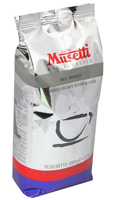 Musetti Kawa ziarnista 100% Arabica Dolce 1kg 8004769201069