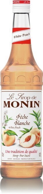 Monin Syrop WHITE PEACH 0,7 l biała brzoskwinia 3052911169441