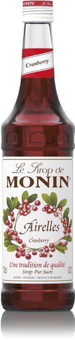 Monin Syrop CRANBERRY 0,7 l żurawina 3052910010836