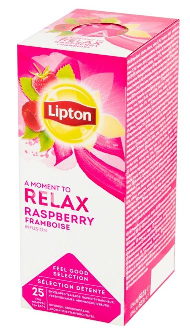 Lipton Owocowa herbata Classic Raspberry 25 kopert 67578686