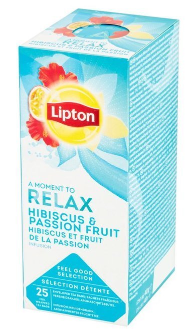 Lipton Owocowa herbata Classic Hibiscus Passion Fruit 25 kopert 67578692