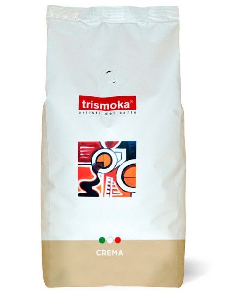 TRISMOKA Kawa ziarnista Trismoka Caffe Crema 1kg 806891061430