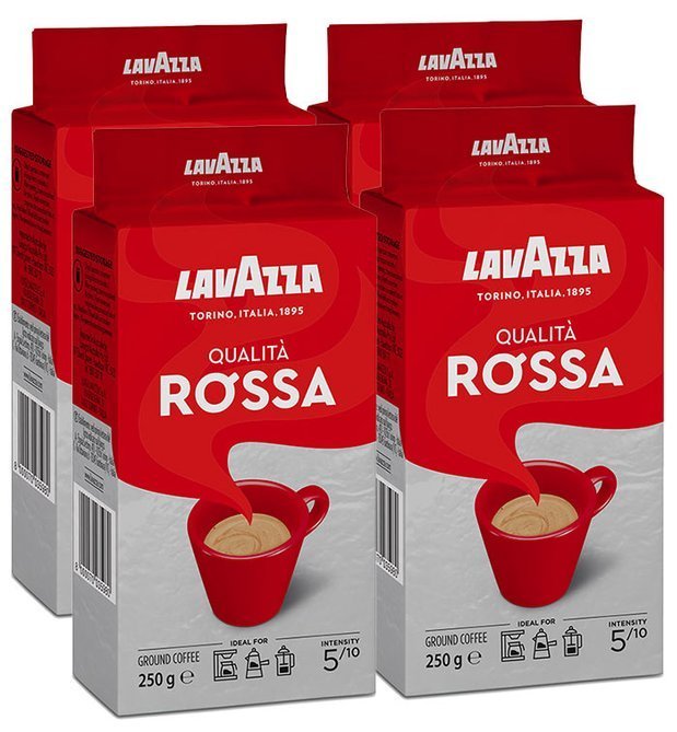 Lavazza Kawa Qualita Rossa 250gr Kawa mielona