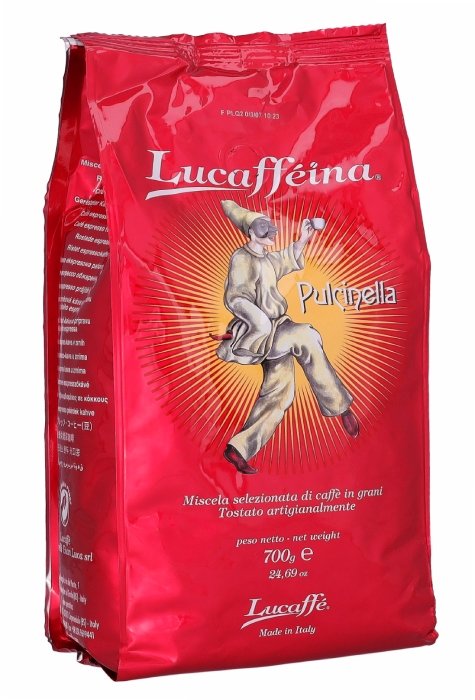 Lucaffe Kawa ziarnista Pulcinella 700g 5362-uniw