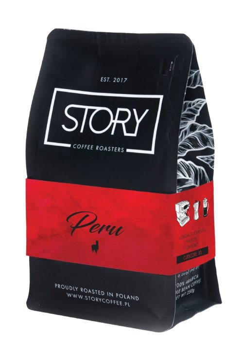 STORY COFFEE ROASTERS Kawa ziarnista Story Coffee Roasters Peru 250g 5506-uniw