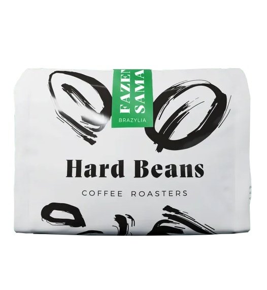 HARD BEANS COFFEE ROASTERS Kawa ziarnista Hard Beans Coffee Roasters Brazylia Sambaia Yellow Bourbon 250g 5497-uniw