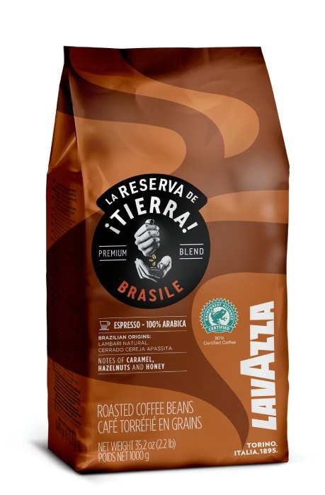 Lavazza Kawa ziarnista Tierra Brazil 100% Arabica 1kg 5529-uniw