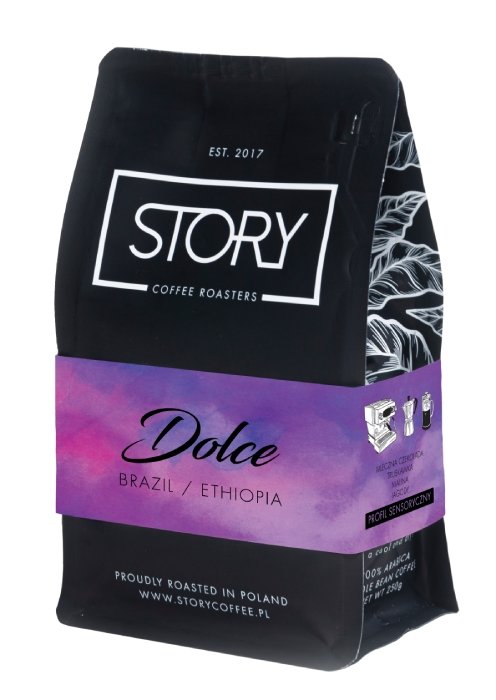 STORY COFFEE ROASTERS Kawa ziarnista Story Coffee Roasters Dolce 250g 5545-uniw