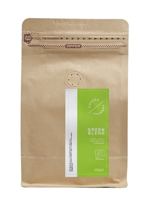 COFFEE JOURNEY Kawa ziarnista Coffee Journey Green Blend 250g 5681-uniw