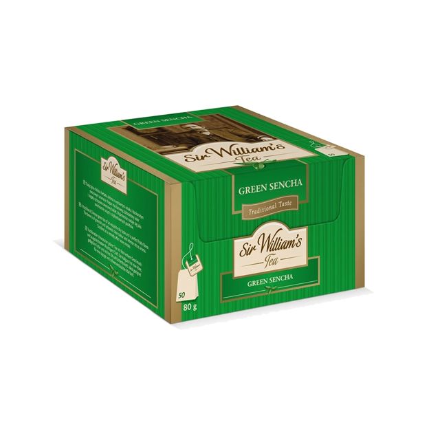 Sir Williams Zielona herbata Tea Green Sencha 50x1,6g