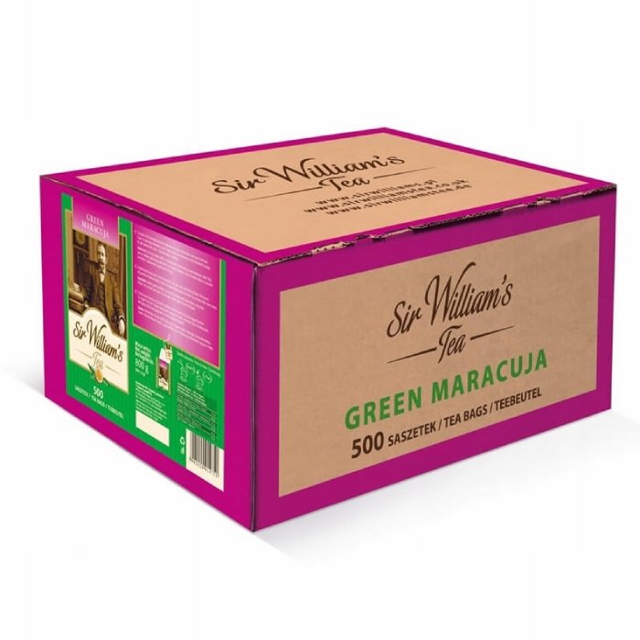 Sir Williams Zielona herbata Tea Green Maracuja 500x1,6g