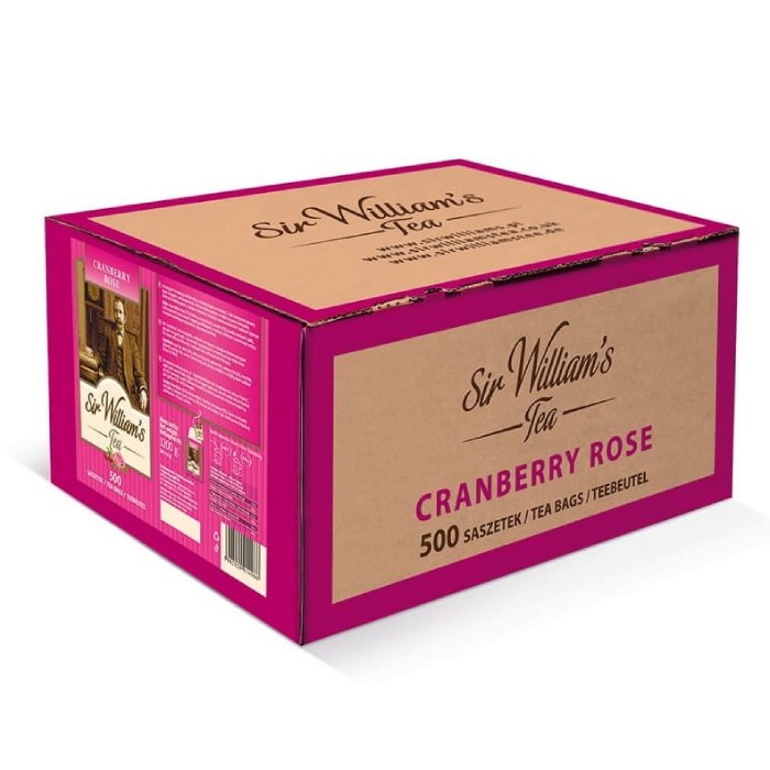 Sir Williams Owocowa herbata Tea Cranberry Rose 500x2,4g