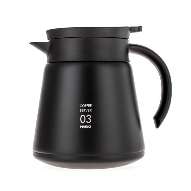 Hario Server Insulated Stainless Steel V60-03 Czarny 800ml 6092-uniw