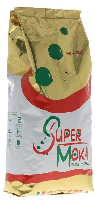 La Brasiliana Kawa ziarnista Super Moka Smart Coffee 1kg 8000389310006