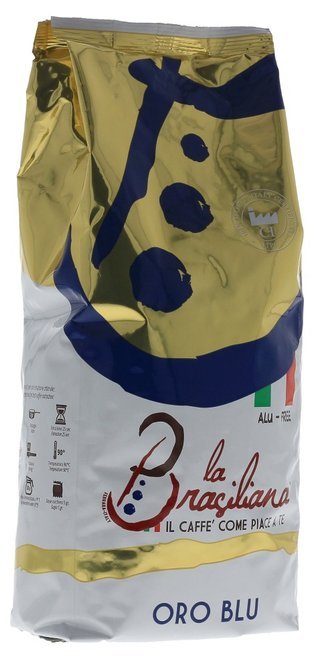 La Brasiliana Kawa ziarnista Oro Blu 1kg