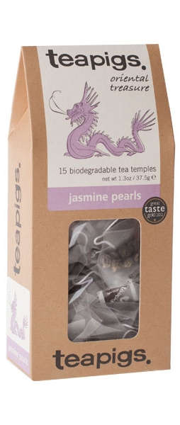 Teapigs Zielona herbata Jasmine Pearls 15x1,5g 6460-uniw