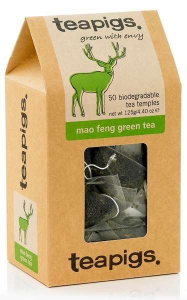 Teapigs Zielona herbata Mao Feng Green Tea 50x2,5g 6464-uniw