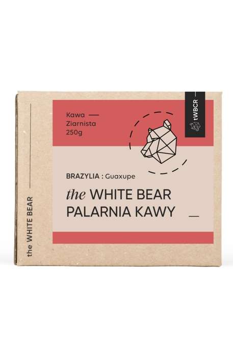 THE WHITE BEAR Kawa ziarnista The White Bear Brazylia Guaxupe 250g 6521-uniw