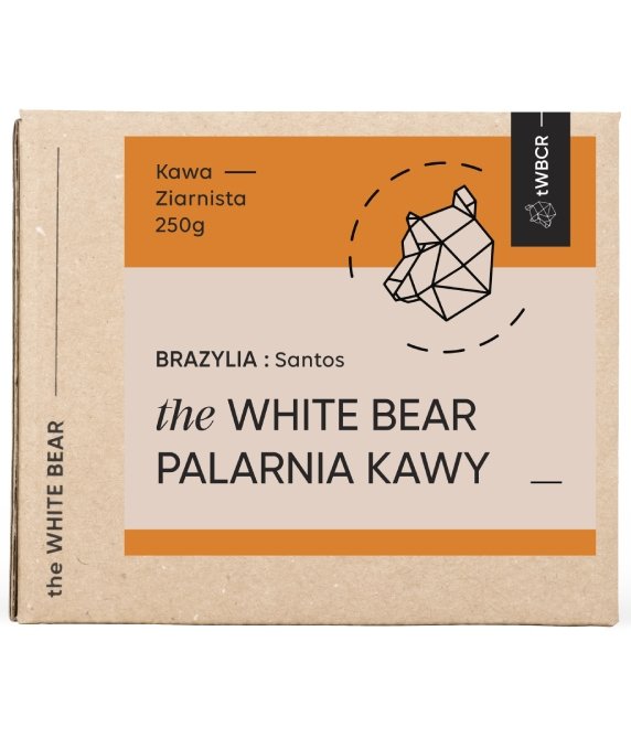 THE WHITE BEAR Kawa ziarnista The White Bear Brazylia Cerrado 250g 6525-uniw