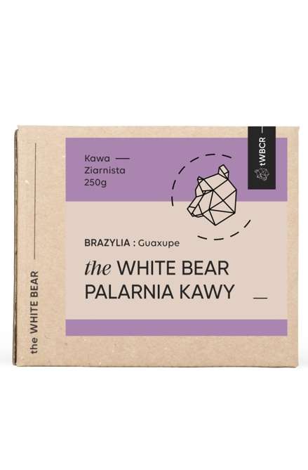 THE WHITE BEAR Kawa ziarnista The White Bear Brazylia Guaxupe A 250g 6531-uniw