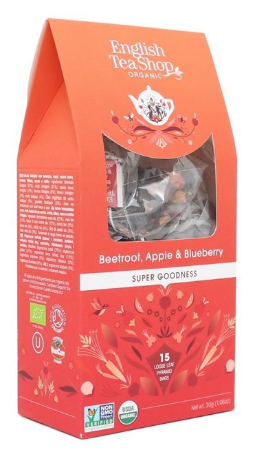 ENGLISH TEA SHOP Owocowa herbata English Tea Shop Beetroot Apple & Blueberry 15x2g 6557-uniw