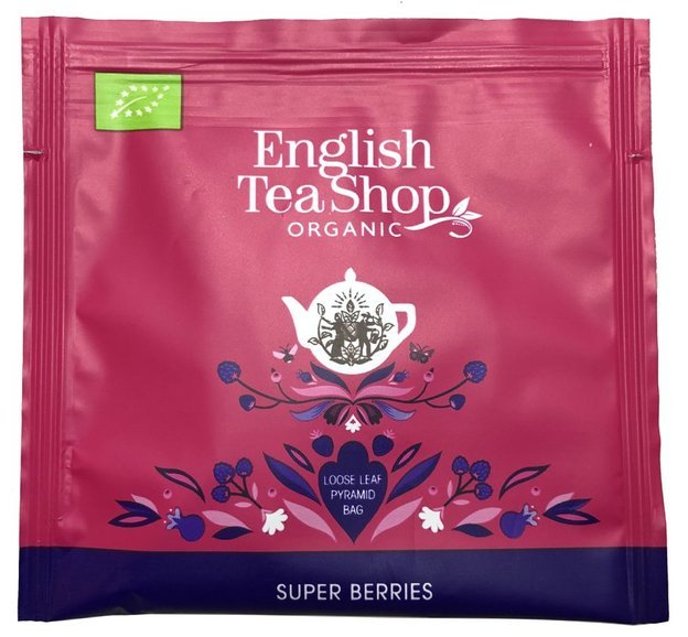 ENGLISH TEA SHOP Owocowa herbata English Tea Shop Premium Super Berries 50x2g 10680275061066
