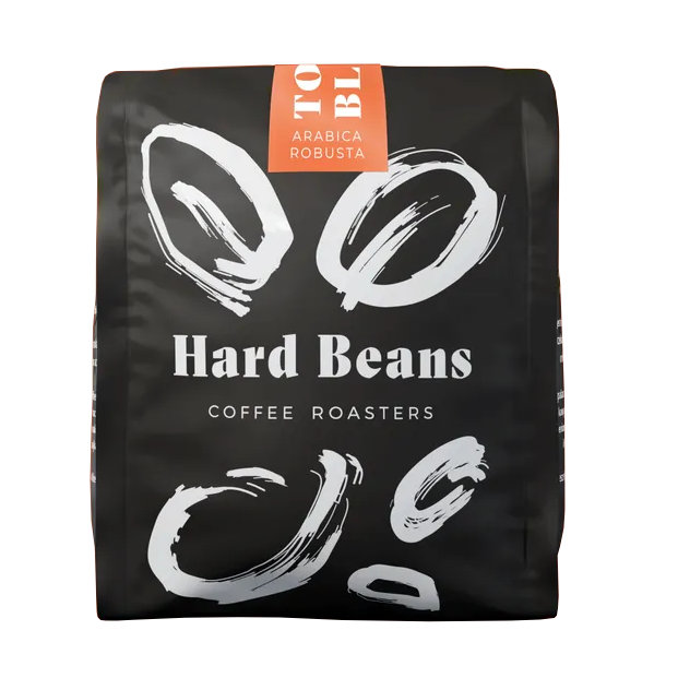 HARD BEANS COFFEE ROASTERS Kawa ziarnista Hard Beans Toucan Blend 2.0 1kg 6730-uniw