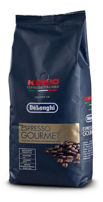 Kimbo Kawa ziarnista Delonghi Espresso Gourmet 1kg 8002200140649