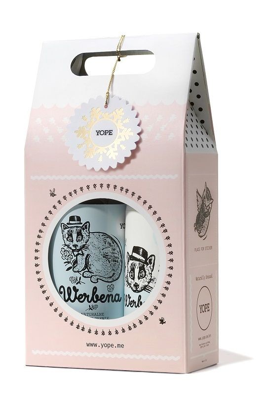 YOPE Mydło do rąk + Balsam do ciała i rąk WERBENA ZESTAW ŚWIĄTECZNY 800 ml