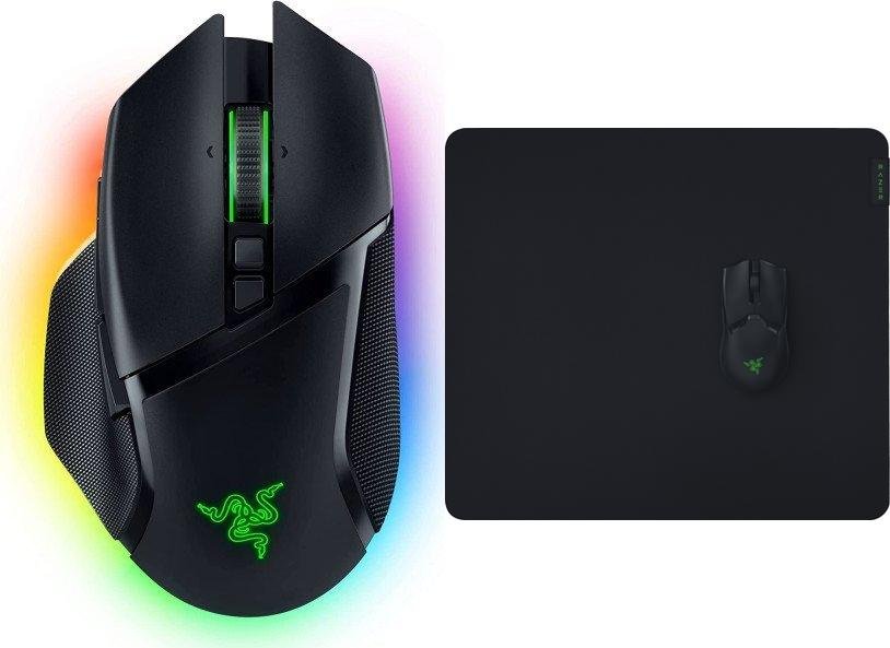 Mysz Razer Basilisk V3 Pro RZ01-04620100-R3G1 + Podkładka Razer Gigantus V2 L RZ02-03330300-R3M1