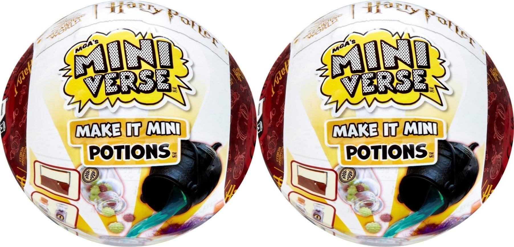 MGA Miniverse - Mini eliksiry Harry Potter Kula niespodzianka Make It Mini Potions (594512) x3szt