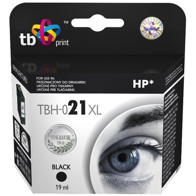 Zdjęcia - Wkład drukujący Actis Tusz TB PRINT do HP 21 XL Czarny 19 ml TBH-021XL 