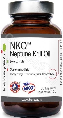 Kenay Olej z kryla Neptune Krill Oil 30 kaps