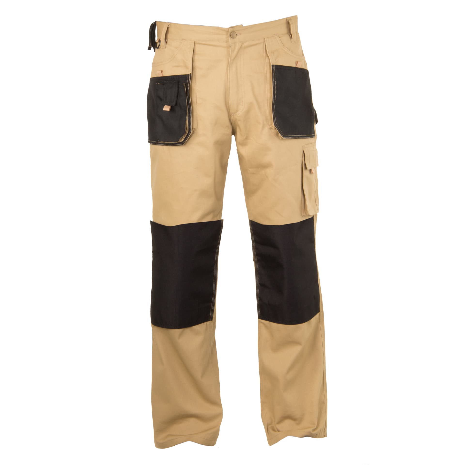 Spodnie beżowe, 100% bawełna, 