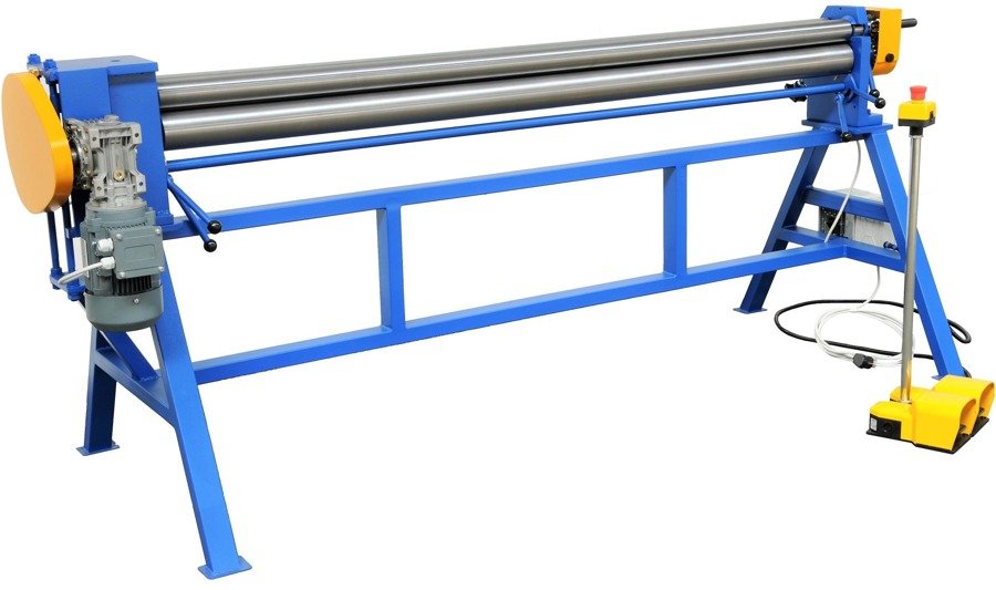 MAAD ZW-2000/0.6/EL WALCARKA ZWIJARKA ELEKTRYCZNA 1-FAZOWA WALCE DO BLACHY MAAD ZW-2000 /0.6mm EL