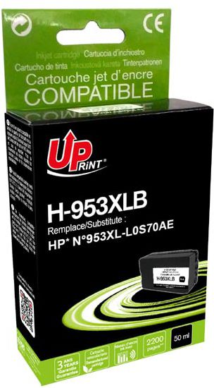 Tusz UPrint kompatybilny tusz z L0S70AE, HP 953XL, black H-953XLB