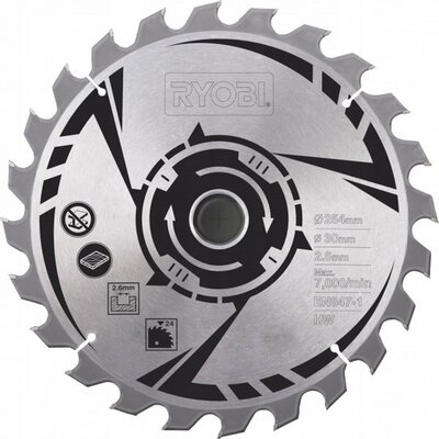 RYOBI SB254T24A1 - Tarcza do Pilarki 24 Z O 254/30 mm 5132002621