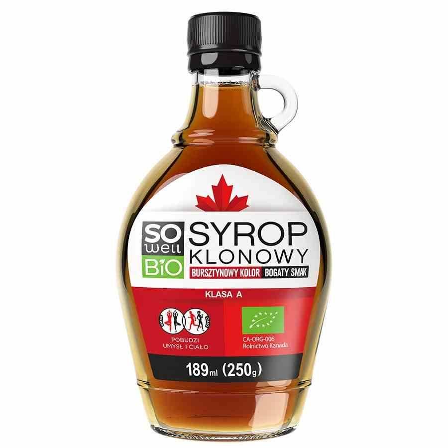 Syrop klonowy SOwell BIO, 189ml