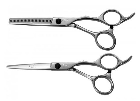 Fox Student Pro, zestaw: nożyczki i degażówki fryzjerskie, 5.5