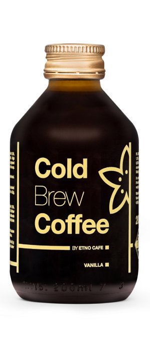 Etno Cafe Cold Brew Coffee Vanilla kawa macerowana z 220ml 5907222690086