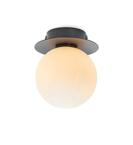 Markslojd Plafon LAMPA sufitowa MINI 107204 minimalistyczna OPRAWA natynkowa kula ball IP44 biała 107204