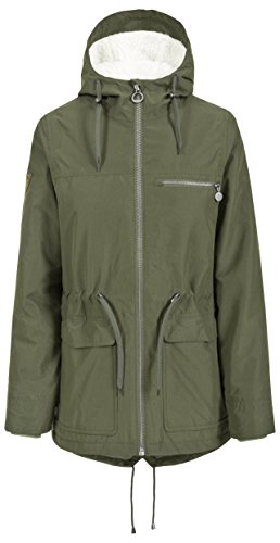 Trespass Womens/Ladies Forever Waterproof wyściółka Switchable Padded Jacket, zielony, l FAJKRAM20009_MS1L
