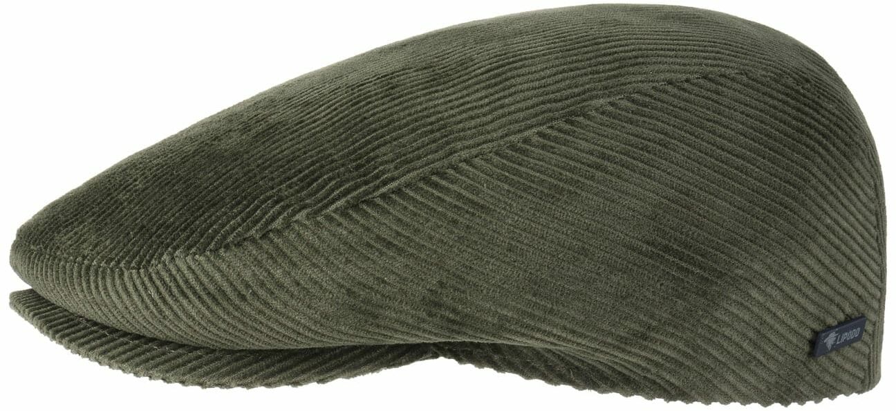 Płaski Kaszkiet Cordial by Lipodo, oliwkowy, XXL (62-63 cm)