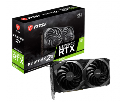 MSI GeForce RTX 3070 Ventus 2X OC 8GB GDDR6 V390-280R V390-280R