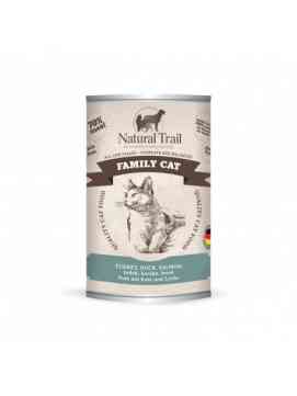 Natural Trail Family z Indykiem, Kaczką i Łososiem 400 G