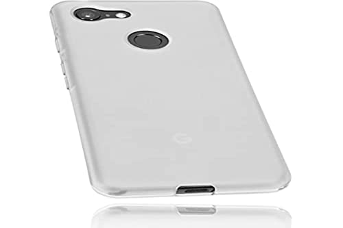 mumbi Etui kompatybilne z Google Pixel 3 etui na telefon komórkowy, przezroczyste białe