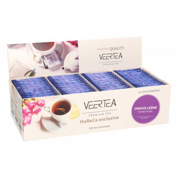 VEERTEA Owocowa herbata Veertea Forest Fruits 100x2g 5907637985067
