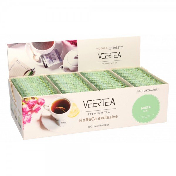VEERTEA Ziołowa herbata Veertea Mint 100x2g 5907637985074
